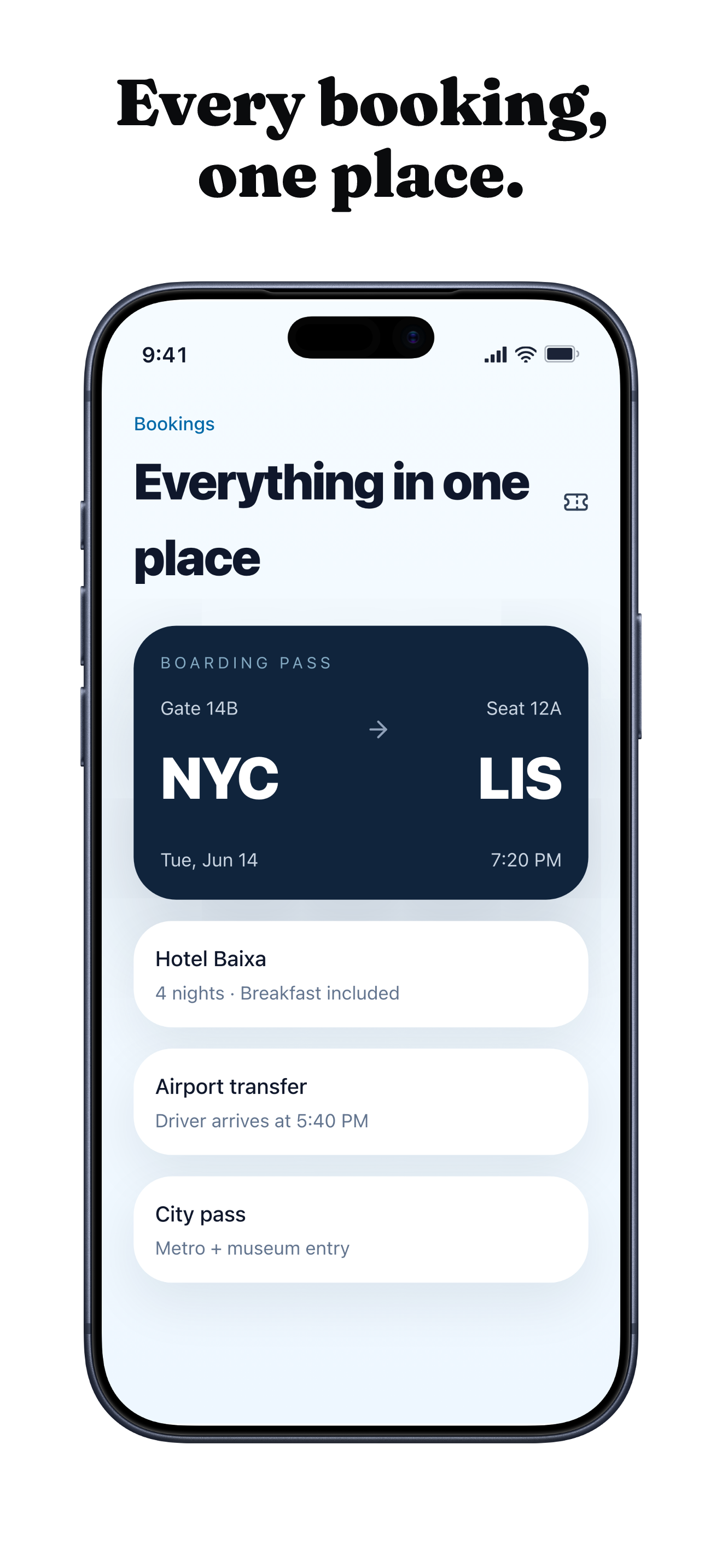 TripNest App Store screenshot example 3